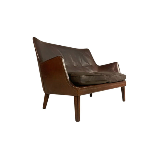 Vodder 2-Seater Leather Sofa