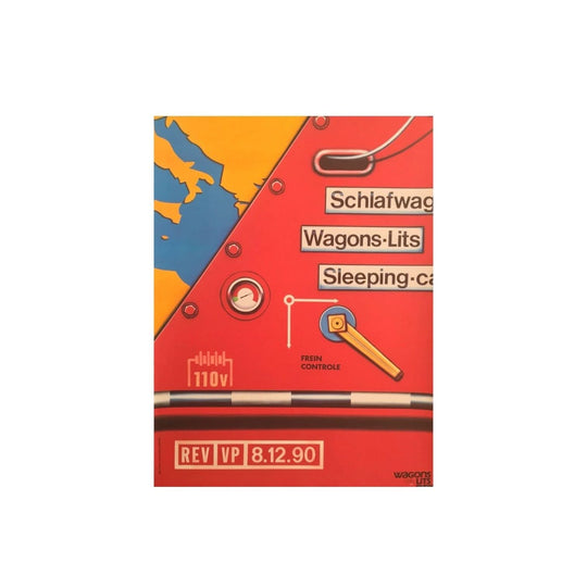 WAGONS LITS 1990 Peter Klasen