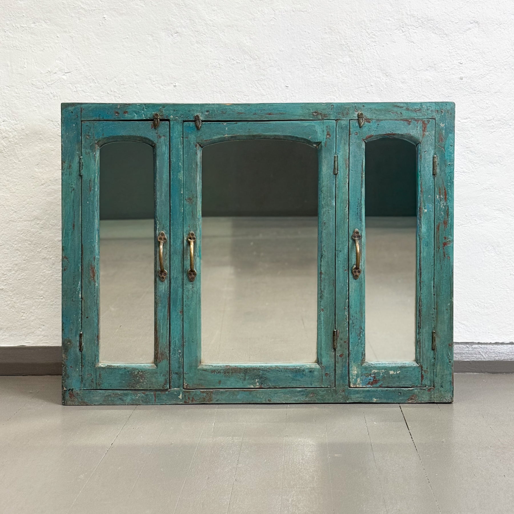 Wall Cabinet with Mirrored Doors | Bazaa | Designer, Vintage and Antique Furniture