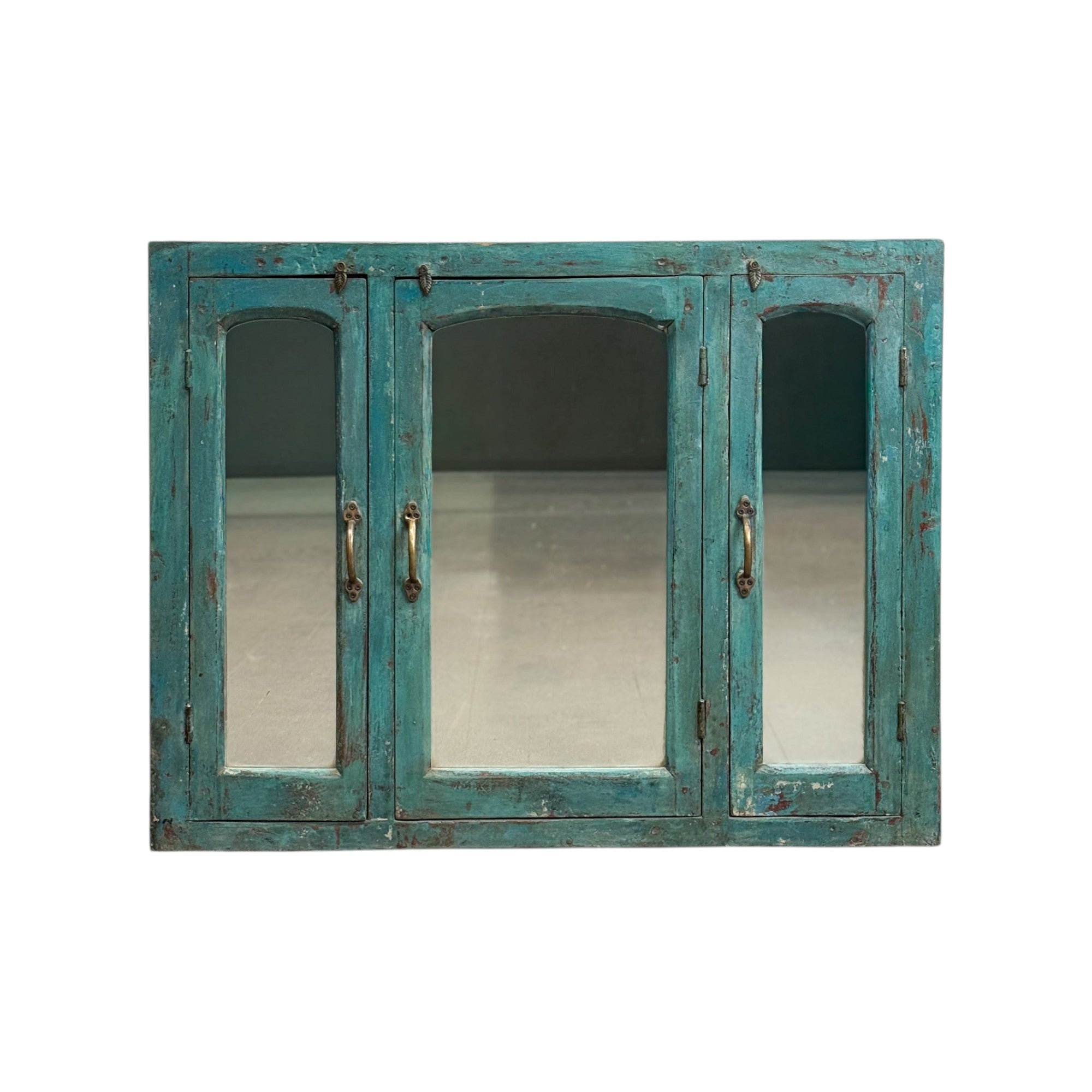 Wall Cabinet with Mirrored Doors | Bazaa | Designer, Vintage and Antique Furniture