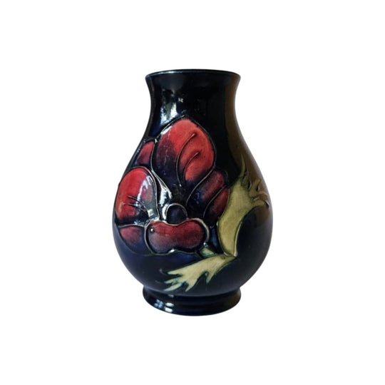 Walter Moorcroft Anemone Blue 7/5 vase