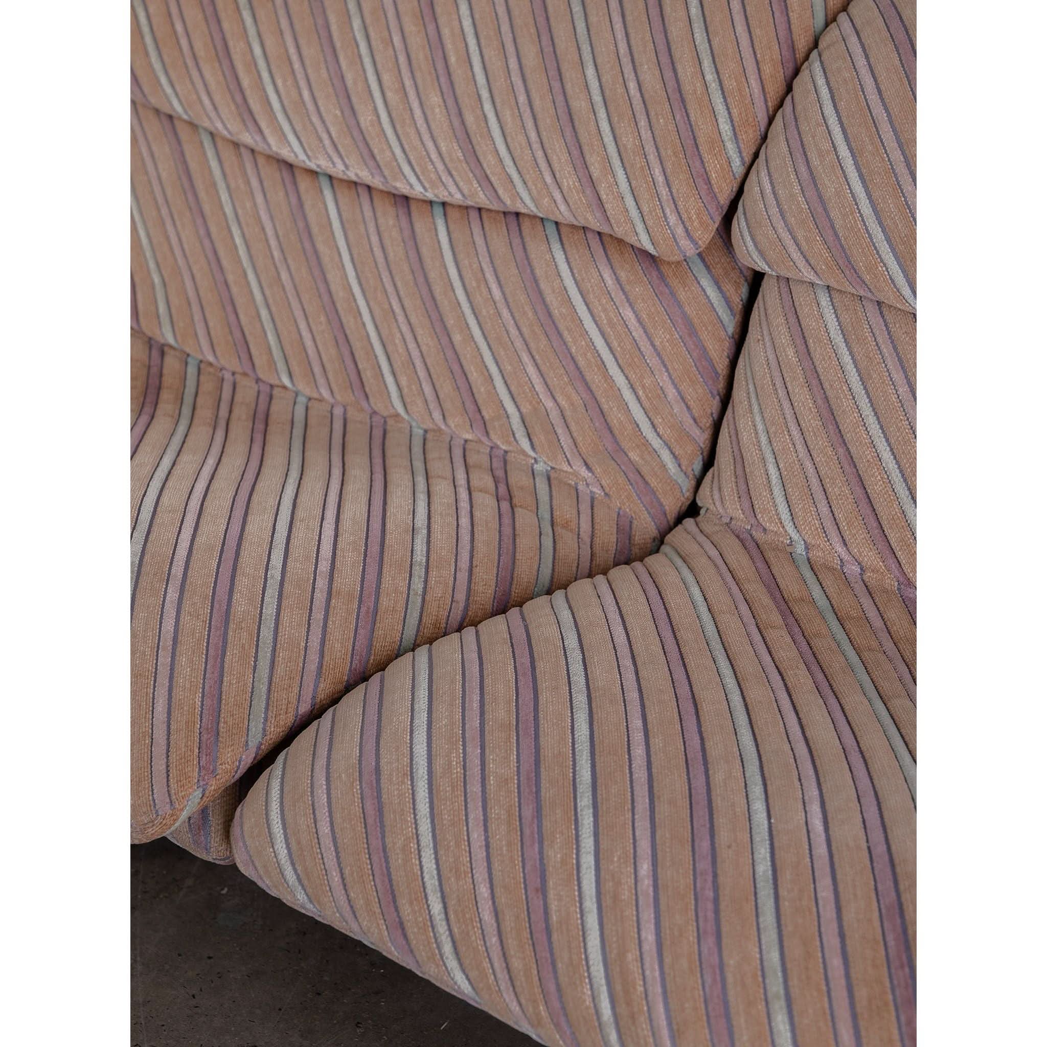 Wave 3 Seat Sofa by Giovanni Offredi for Saporiti Italia | Bazaa | Vintage, Designer and Antique Interiors