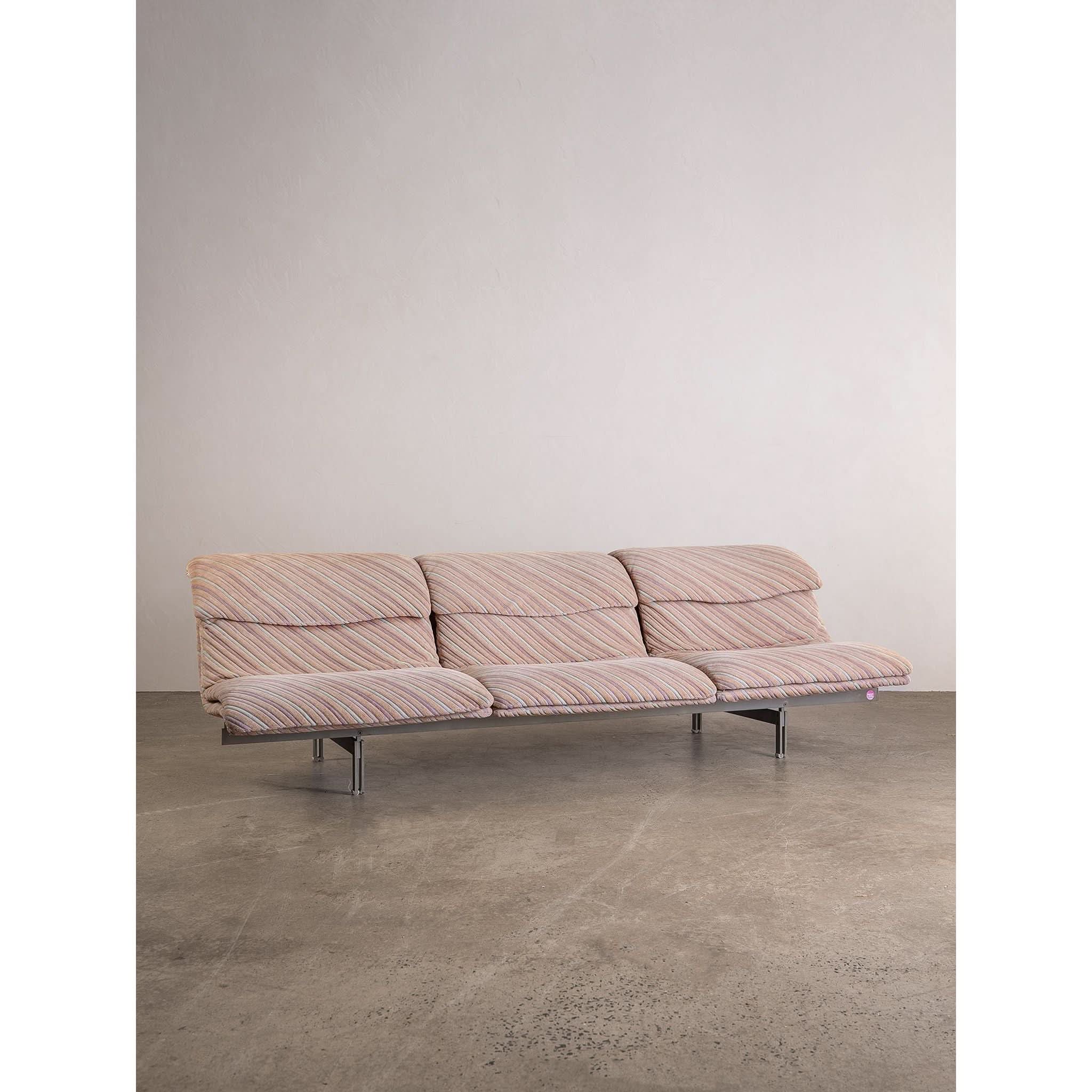 Wave 3 Seat Sofa by Giovanni Offredi for Saporiti Italia | Bazaa | Vintage, Designer and Antique Interiors