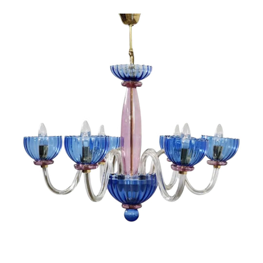 Pastoral Arlecchino Murano Chandelier