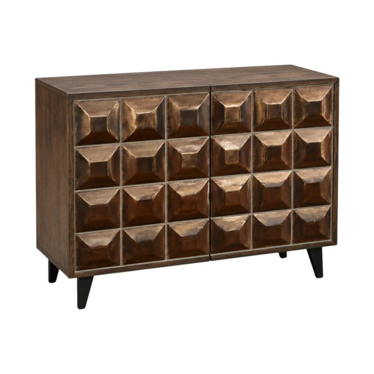 West Elm Lubna Chowdhary Tiled Buffet Cabinet