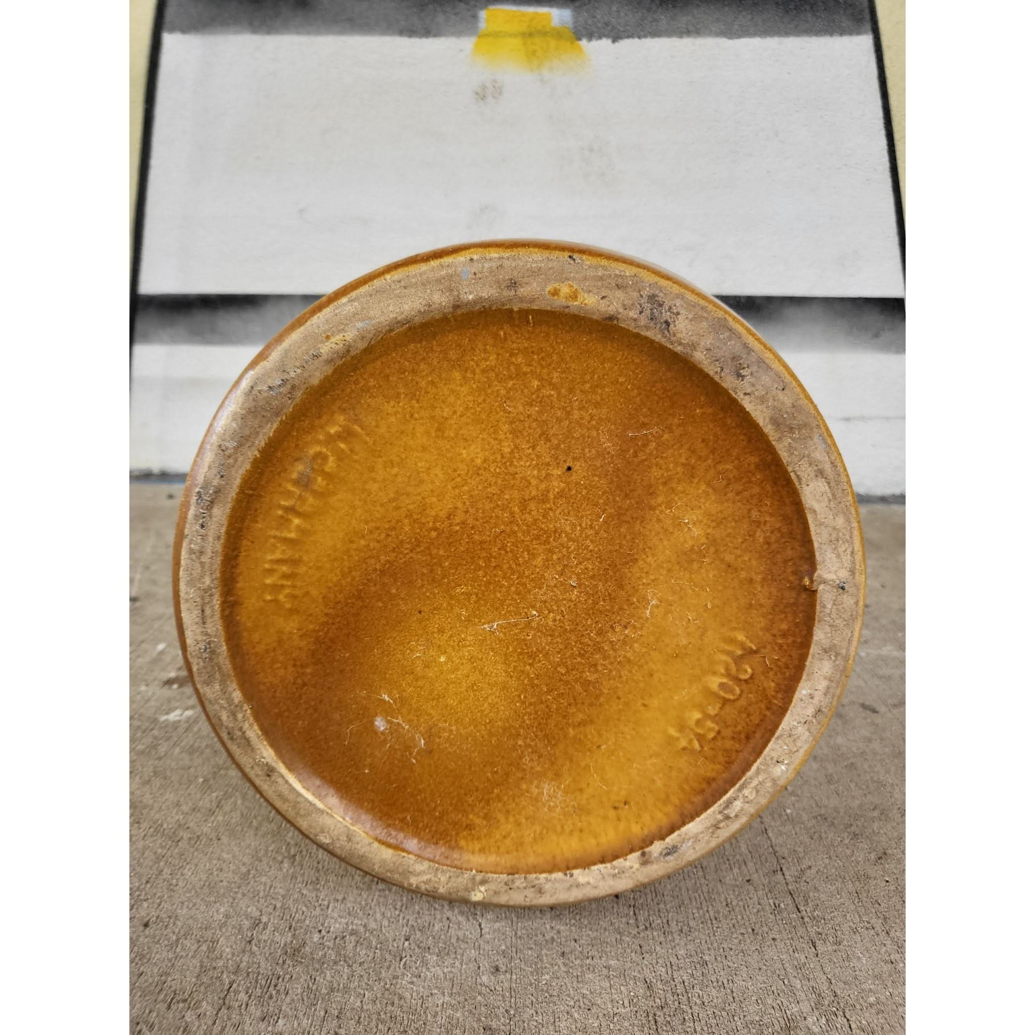 West German Floor Vase - Handled, Floral Motif | Bazaa | Designer, Vintage and Antique Furniture