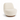 White Bouclé Accent Chair Occasional Chair | Bazaa | Designer, Vintage and Antique Furniture
