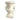 White ceramic urn shape vase - Bazaa