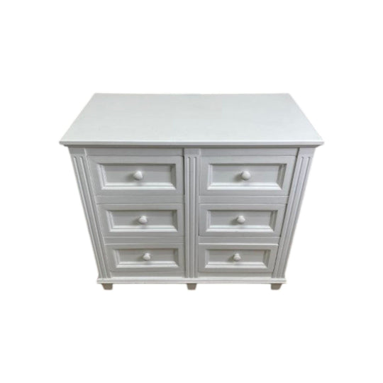 White Painted Chest Of Drawers