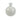 White speckled art glass vase - Bazaa