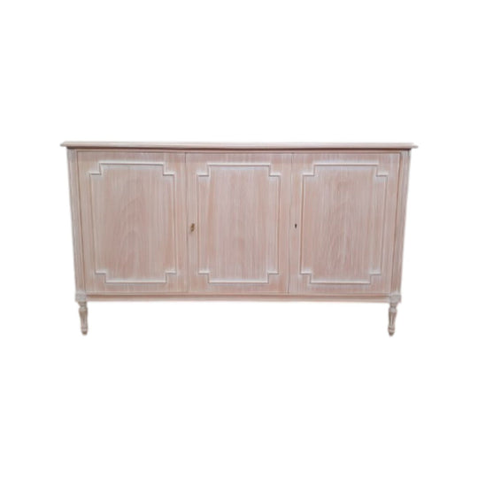 Whitewashed French Provincial Sideboard