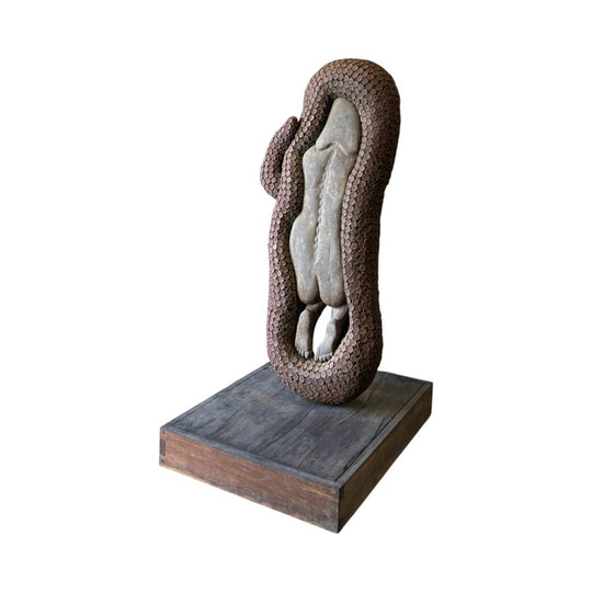 WILLIAM AXLEY "SNAKE WOMAN" SCULPTURE