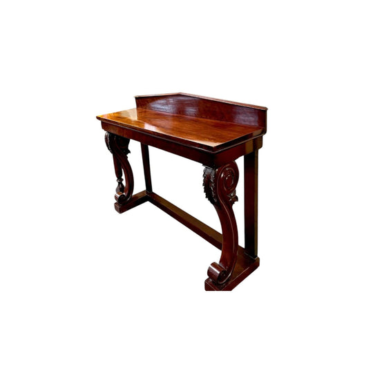 William IV Mahogany Console