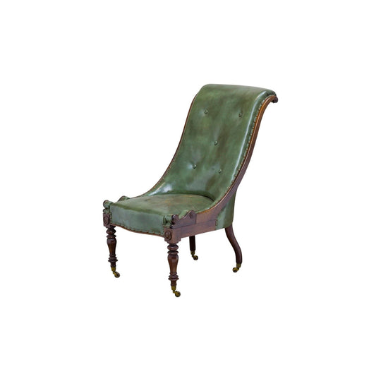 William IV Rosewood Library Chair