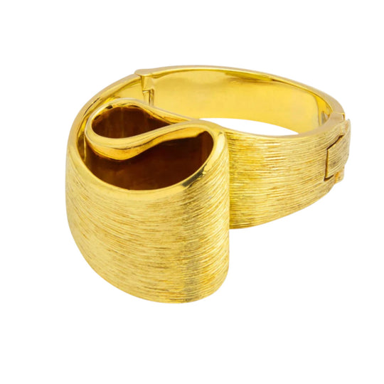 Henry Dunay Textured 18kt Gold Ring