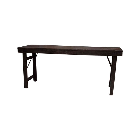 Wooden Console Folding Table