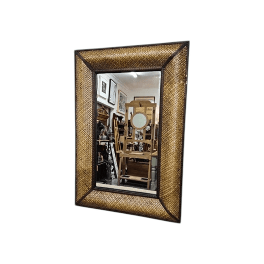 Woven Seagrass Mirror