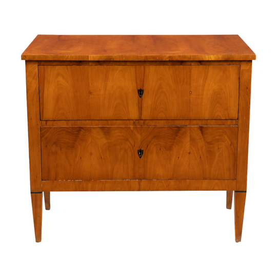 A Biedermeier Two Drawer Commode, South Germany, c.1820