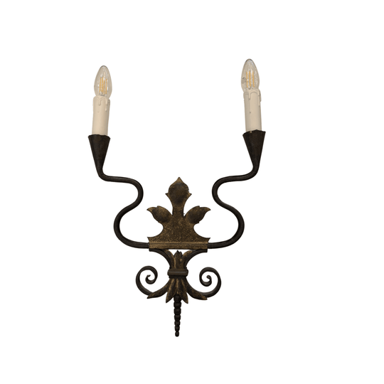 Wrought Iron Wall Light