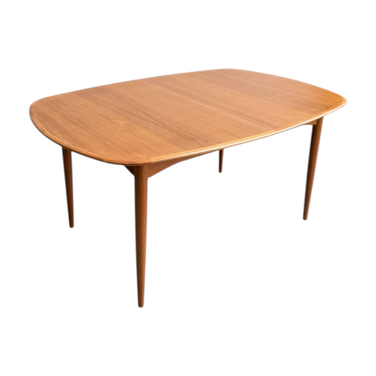 Fully Restored Mid-Century Parker 92 D End Dining Table