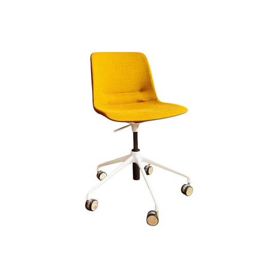 Wynya Unica Desk Chair - Ochre coloured