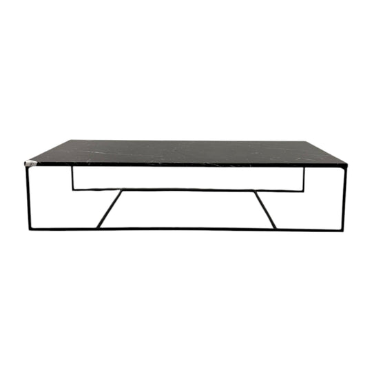 Minotti Calder Coffee Table – Marble Top / Metal Base