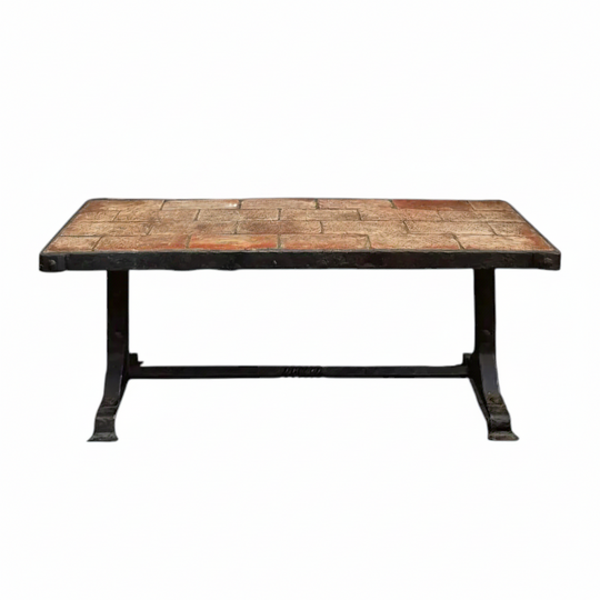 Rectangular Brutalist Coffee Table