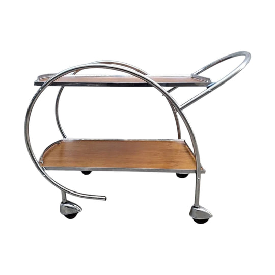 Ranleigh Art Deco-Style Mid-Century Drinks Trolley