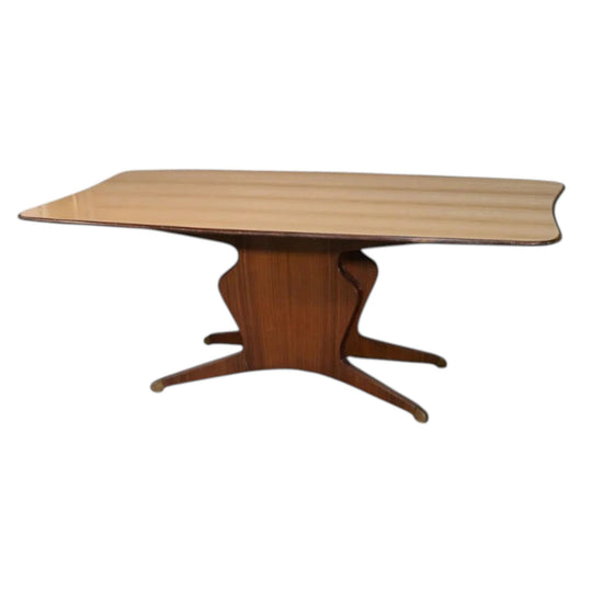 Mid Century Italian Dining Table by Osvaldo Borsani, c 1950's