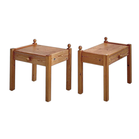 Pair of 1970s Danish Bedside Tables