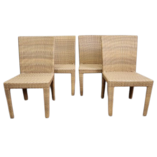 Set of 4 'DEDON' Panama Chairs by Richard Frinier