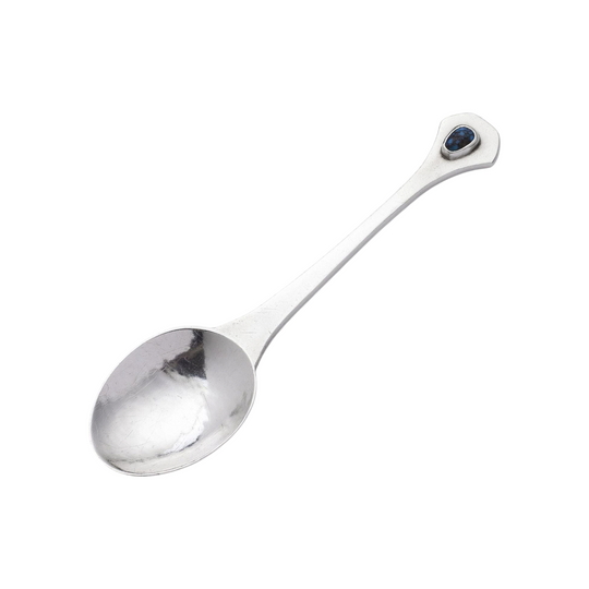 Liberty & Co Sterling Silver & Turquoise Arts & Crafts Spoon