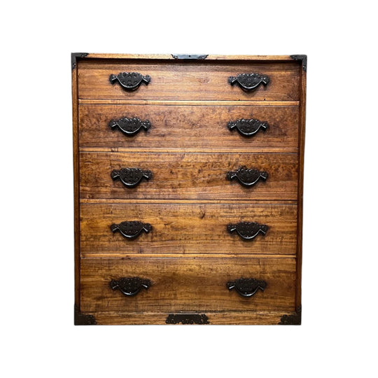Japanese Chest Of Drawers - Paulownia | Meiji