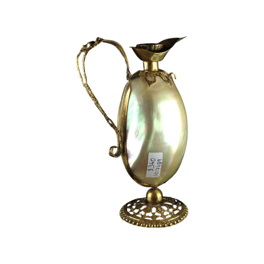 Mother of pearl ewer, circa  1870